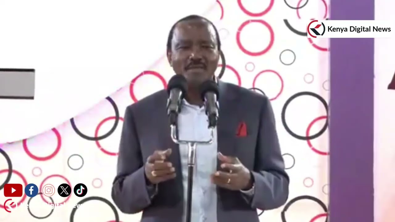 'No doubt, Ruto is going to be absolutely one term!' Kalonzo assures Kenyans