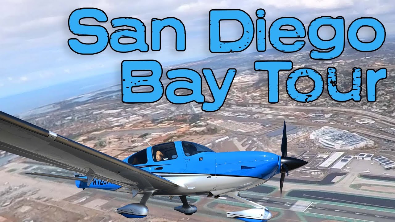 San Diego Bay Tour | SR22T | With ATC Audio