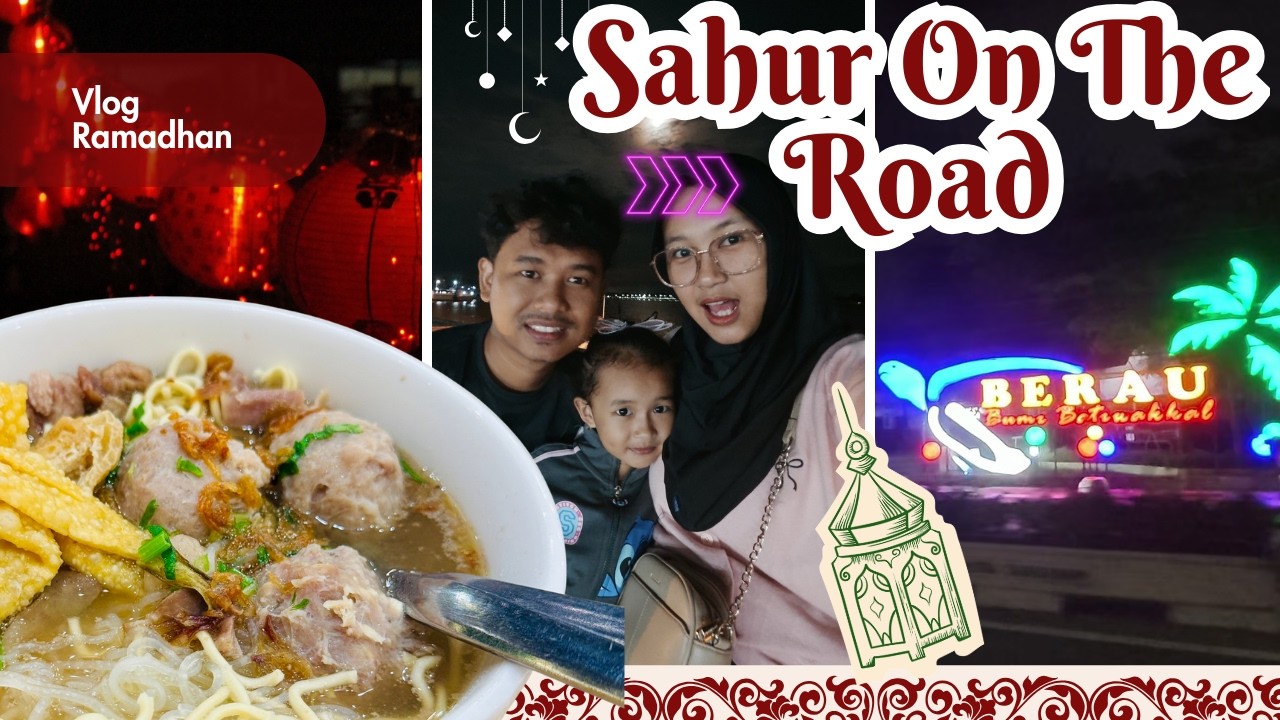 SAHUR DI JALAN !!! | VLOG FIZAH