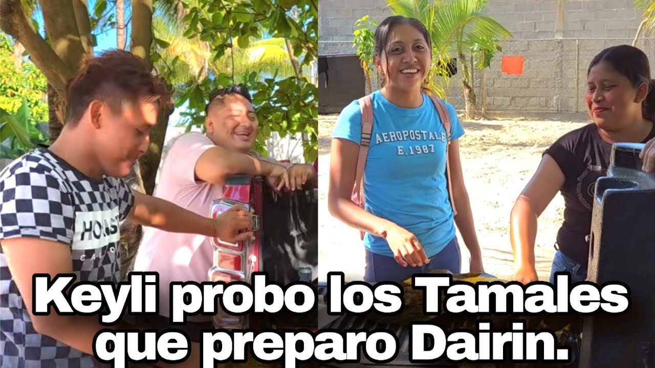 Wilder comparte tamal3s que hizo Dairin lucia//asi  compartimos el año nuevo
