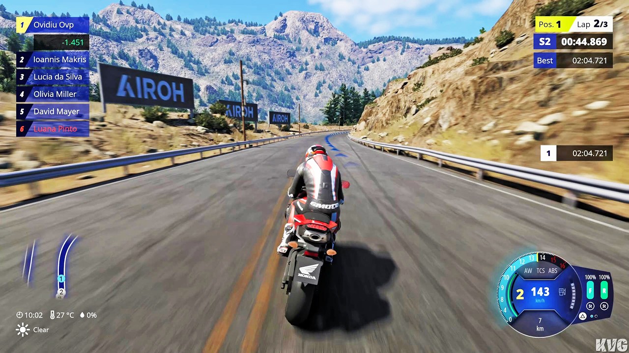 RIDE 6 - Honda CBR 600RR 2018 - Gameplay (PS5 UHD) [4K60FPS]