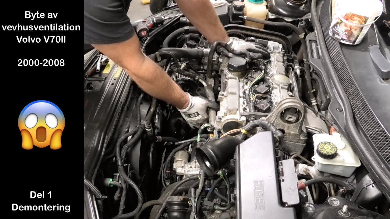 Vevhusventilation Volvo V70N - Del 1 - Demontering