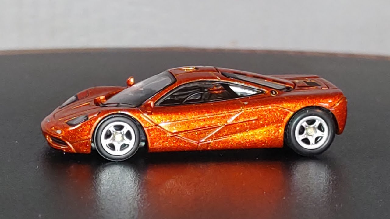 Pop Race 1/64 McLaren F1 Metallic Orange