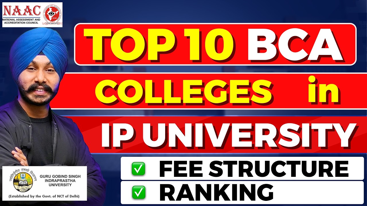 Best BCA Colleges in IP University with A+ Ranking and Fee Structure | IP University Admission 2026