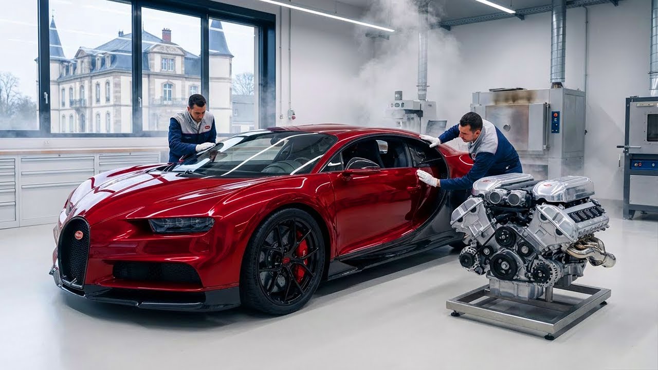 Inside Bugatti Atelier: How the Chiron is Made - $3.5 Million Masterpiece
