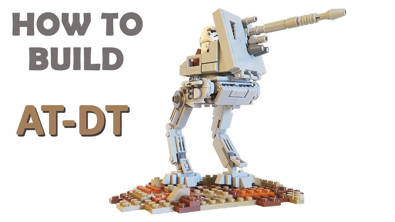 LEGO Star Wars AT-DT Walker MOC | Building Instructions