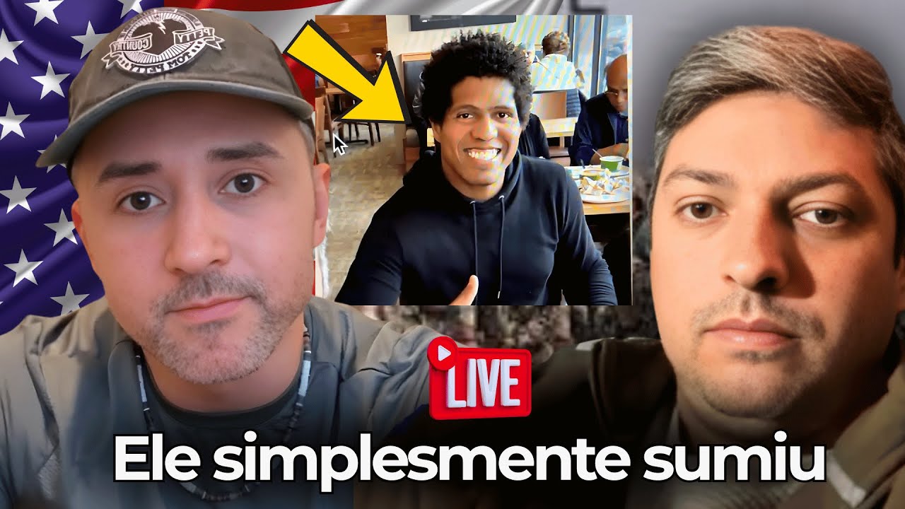 ELE ERA POLICIAL NO BRASIL E DESAPARECEU NOS EUA: ESTOU DESESPERADO