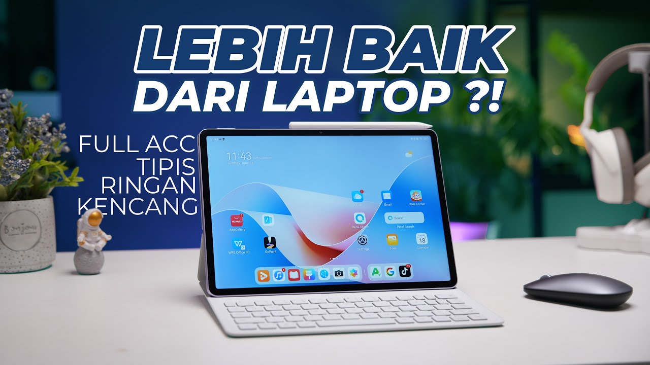 Lebih Baik Ketimbang iPad di Tablet Kelas 7 Jutaan?! HUAWEI Matepad 11.5 S PaperMatte Edition Review