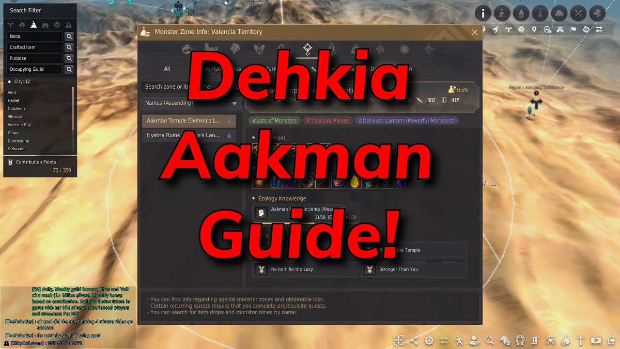 Dehkia Aakman Guide! | Black Desert Online