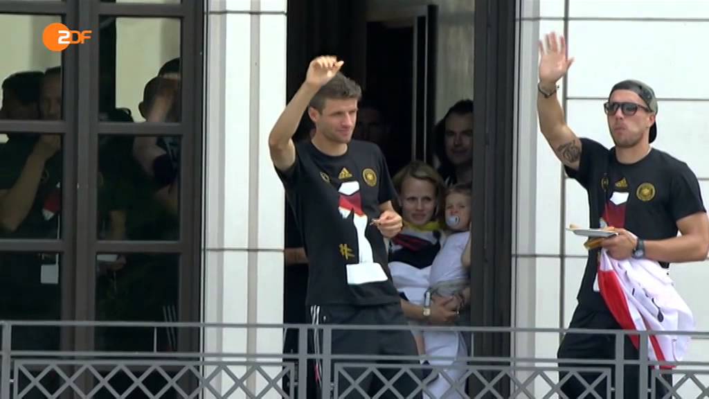 ZDF WM live Empfang der Weltmeister in voller Länge Fanmeile in Berlin
