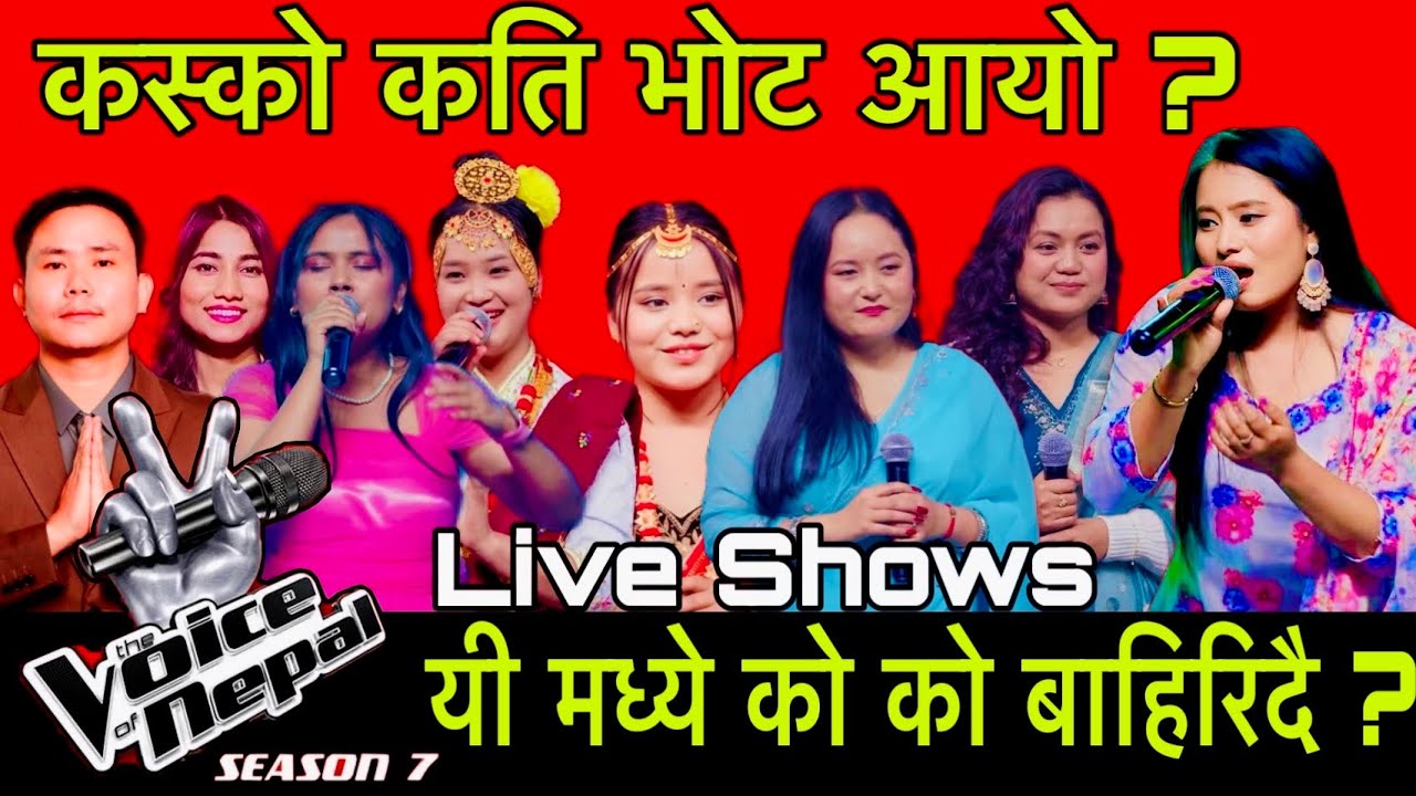 The Voice Of Nepal Season 7 Live Show Episode 25 Anjana ritu sagar Mamata pranita sanjita ranjita