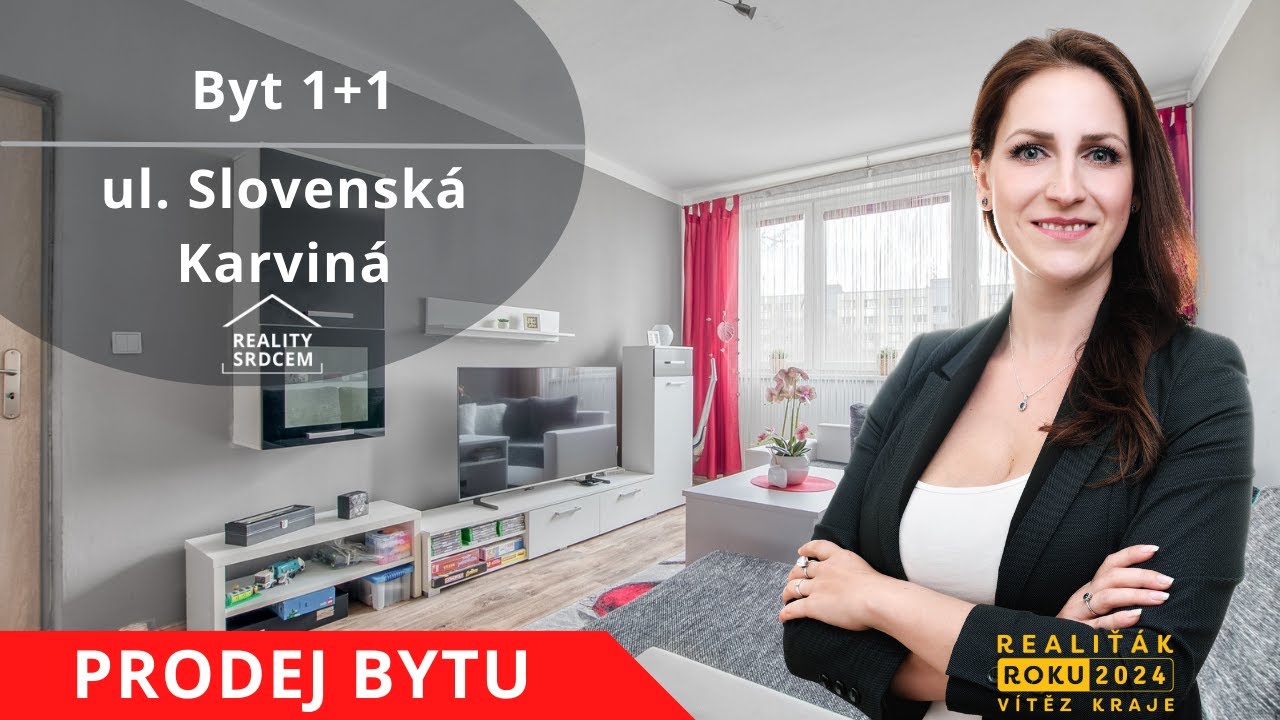 Prodej družs. bytu o velikosti 1+1/35 m2 na ul. Slovensk&aacute;, Karvin&aacute;