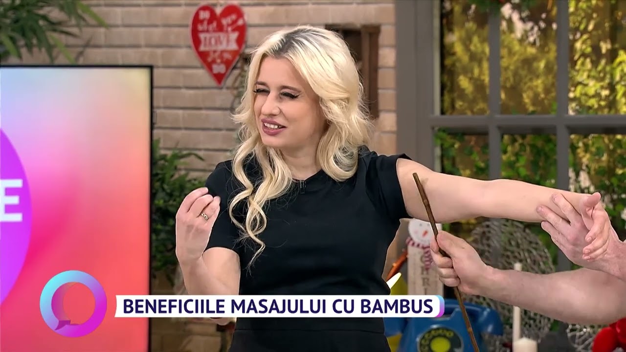 Beneficiile masajului cu bambus