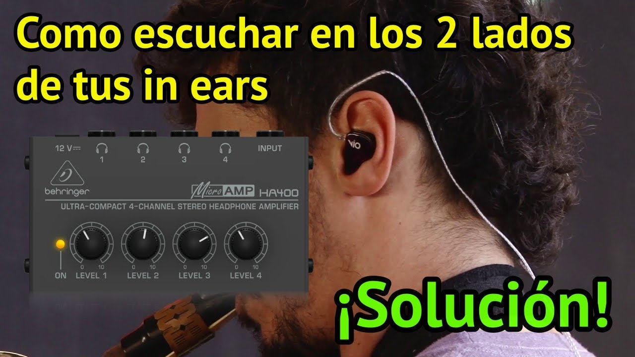 monitores in ears Beringher ha400