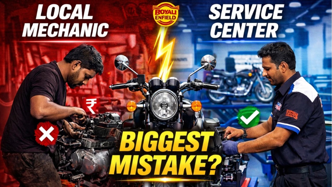 Local Mechanic vs Royal Enfield Service Center &ndash; The Truth Every Owner Must Know! | Vlog No 806