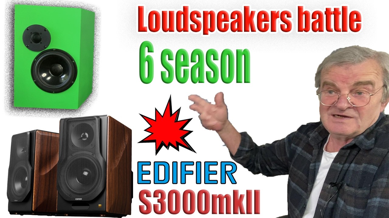 Необычный баттл мультимедии с компонентной АС. Edifier S3000mkII vs 6 season