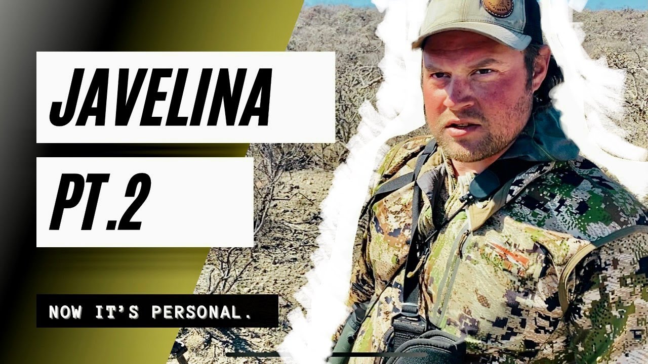 JAVELINA HUNTING with a HANDGUN | T/C CONTENDER | Hunting Javelina is NOT EASY...| Part 2