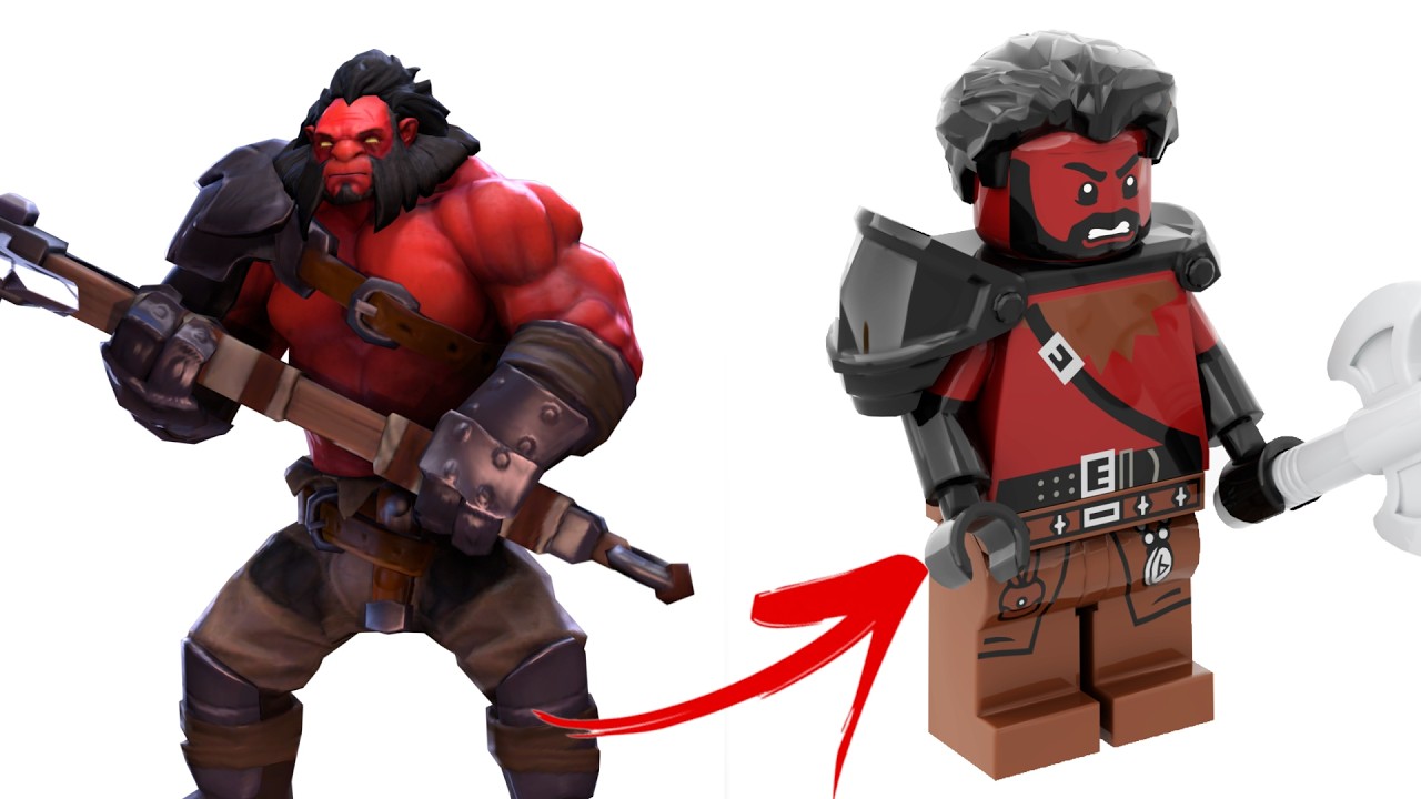 I made Dota 2 in LEGO