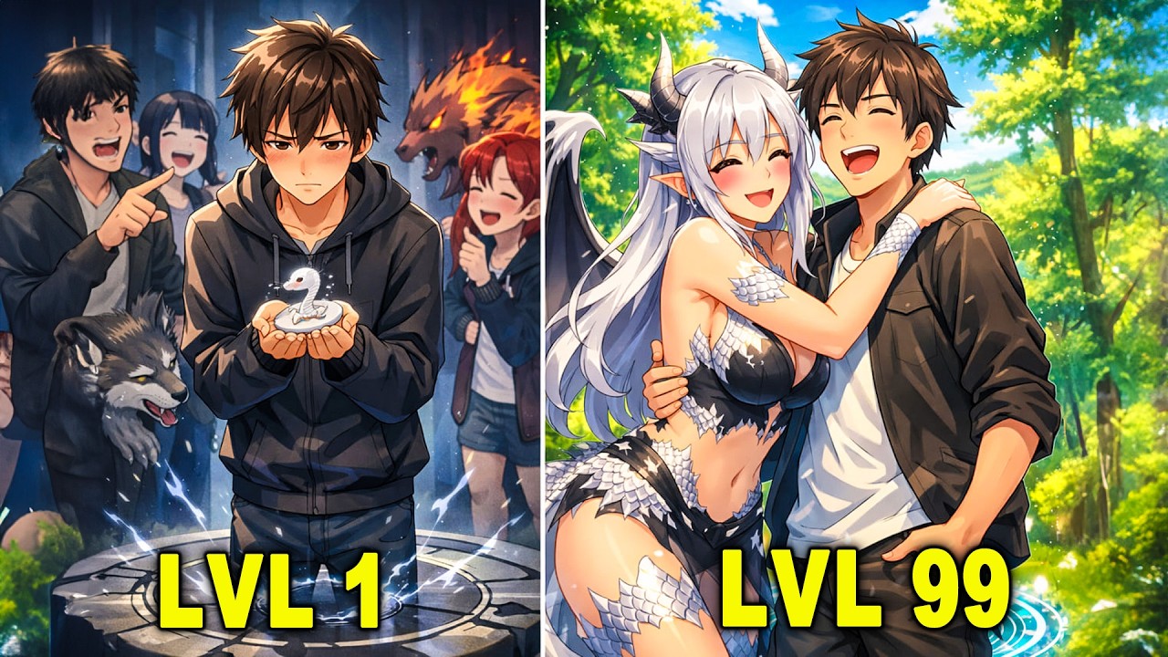 LAUGHED At His FIRST PET… Until She TRANSFORMED Into A BEAUTIFUL DRAGON WAIFU !