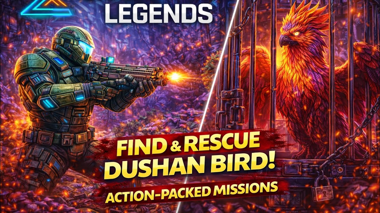 Can We Save the Dushan Bird | Shadowgun Legends Action Mission