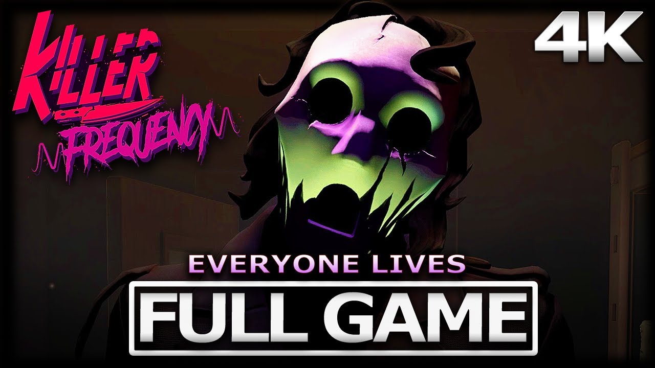 KILLER FREQUENCY - Everyone Lives Edition Full Gameplay Walkthrough / No Commentary 【FULL GAME】4K