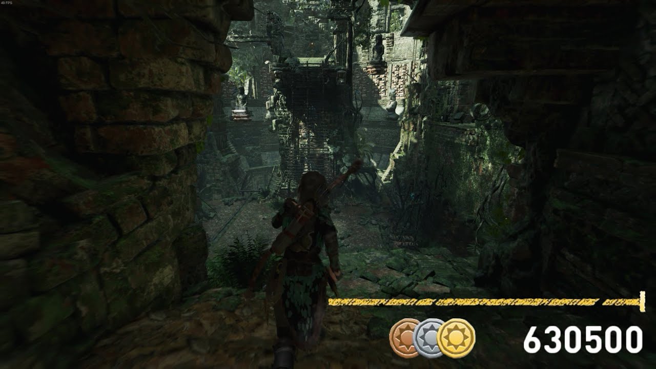 Shadow of the Tomb Raider - Score Attack Judge's Gaze tomb (630.500pts)
