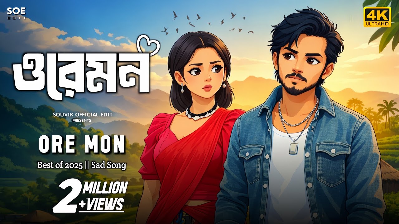 ওরে মন..💔 | ORE MON | Best of Listed 2025🥀 | Bengali Sad Lofi Song🥹 | Bangla Lofi Music🎶 | #oremon 💓