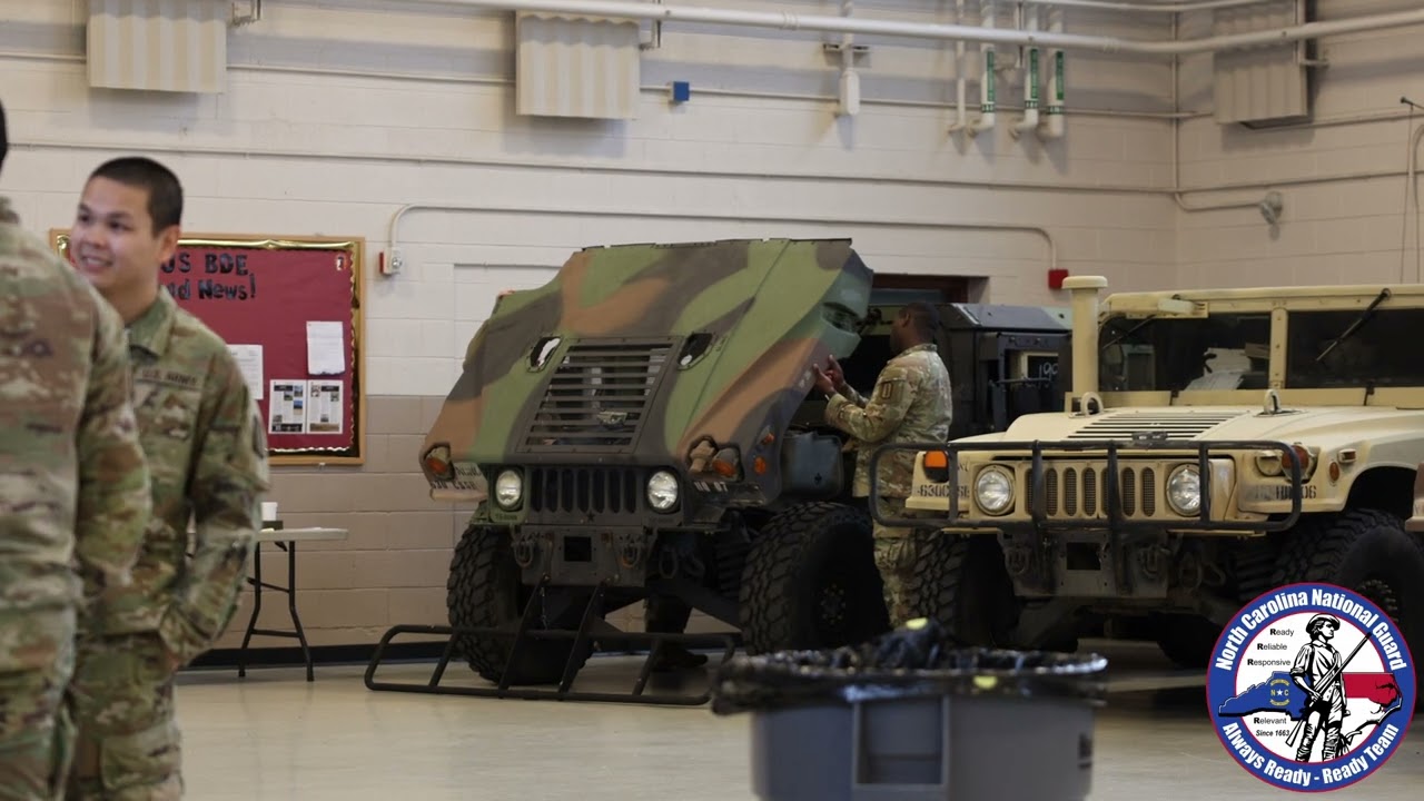 NC National Guard Winter Storm Fern B-Roll