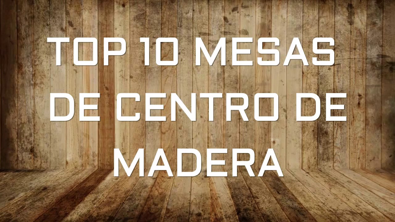 Top 10 mesas de centros de madera #mesacentro #ideas