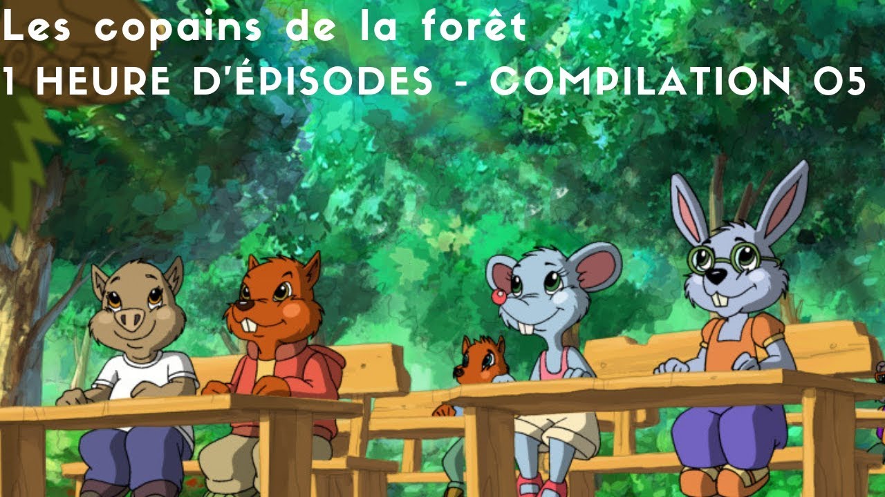 Les copains de la forêt - 1 heure d'épisodes - compilation 05