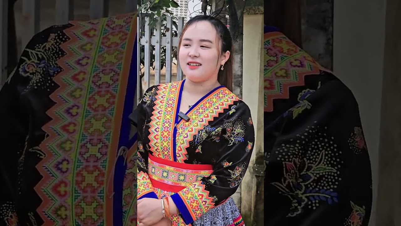 Lần đầu tiên gặp idol mỹ nhân không một viết xước nào 😍 Tshaj Lij Family