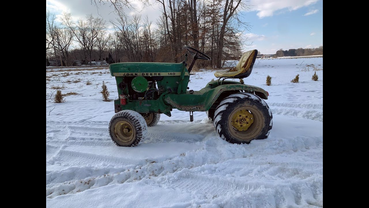 What to look for / watch out for when buying a John Deere 140/120  Garden tractor's!
