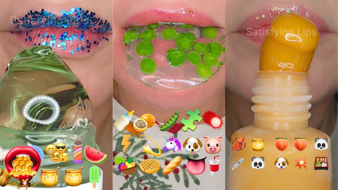 1 HOUR FOR SLEEP RELAXING STUDYING Satisfying ASMR Mukbang Eating