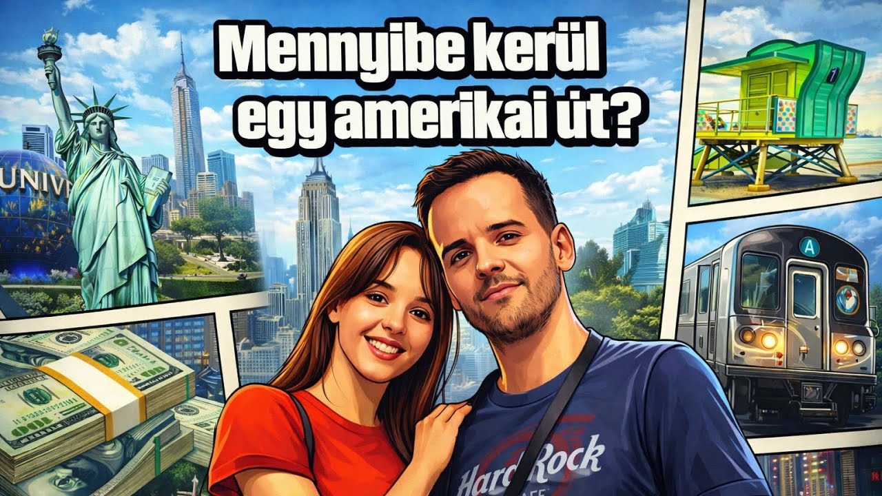 MENNYIBE kerül egy több hetes AMERIKAI ÚT?!
