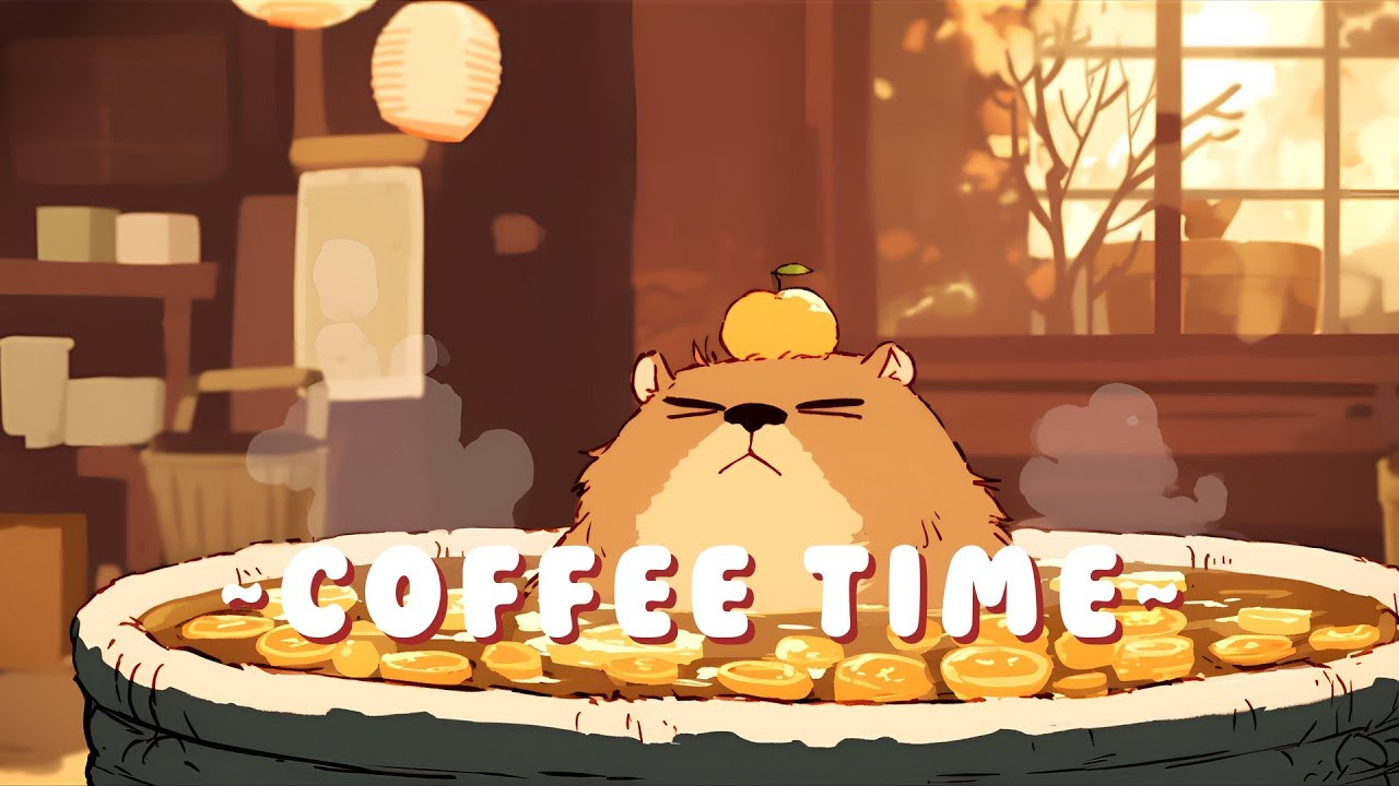 Capybara Lofi Music Station - Cozy Lofi Hip Hop Mix ~ Cozy Atmosphere ~ 🦫 🎵 ✨ | Focus Helper