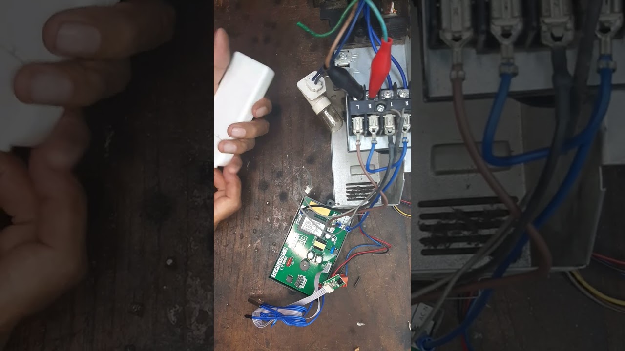 cara pasang pcb universal ke ac sharp  r32