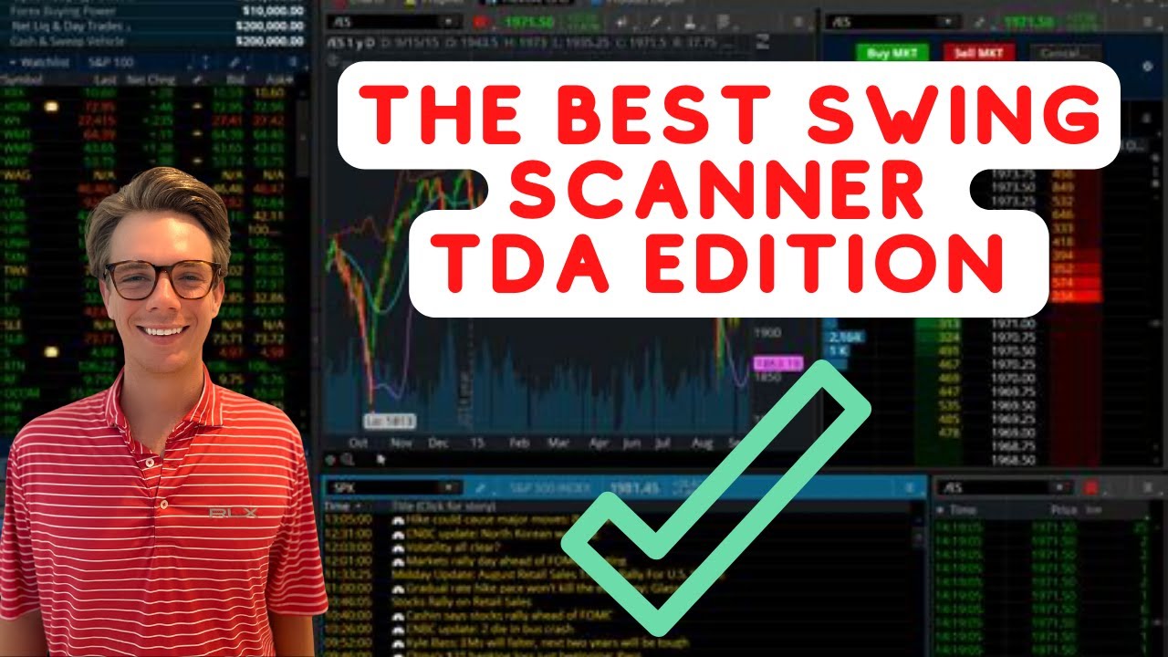 BEST Swing Trade Scanner- ThinkOrSwim