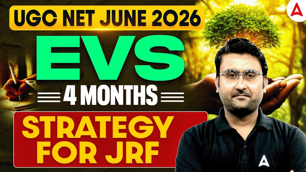 UGC NET EVS Preparation Strategy 2026 | 4 Months Complete Roadmap | By Amit Sir