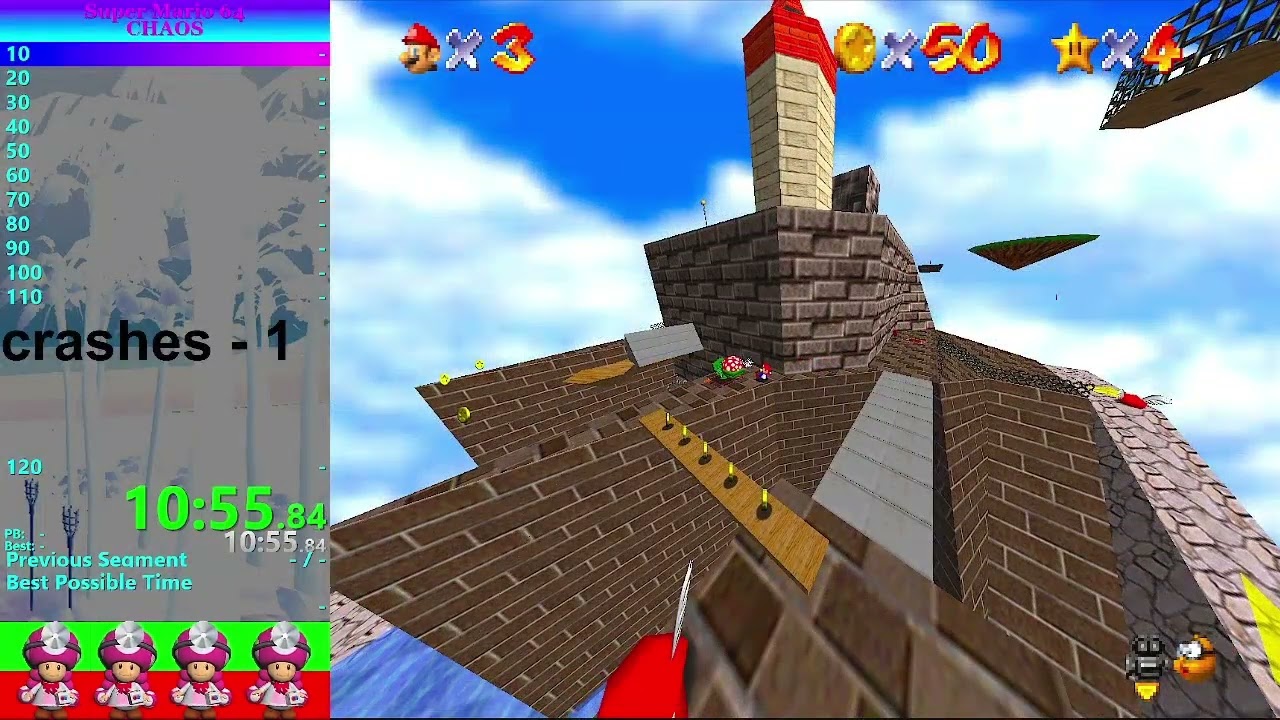 SM64 Chaos Edition 1.0 - 120 Stars (Part 1/2)