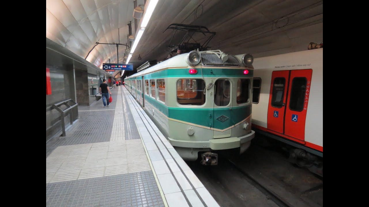 FGC - De Catalunya a Reina Elisenda en tren serie 400 