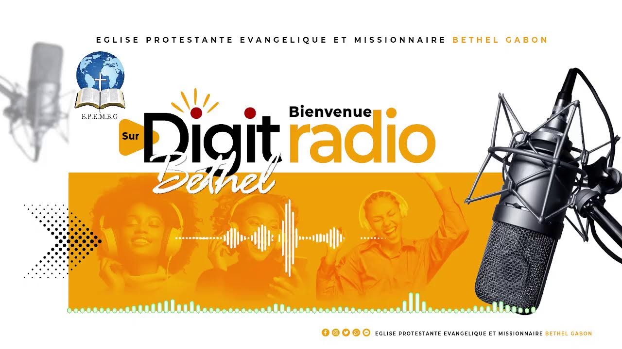Diffusion en direct de Digit'Radio Bethel