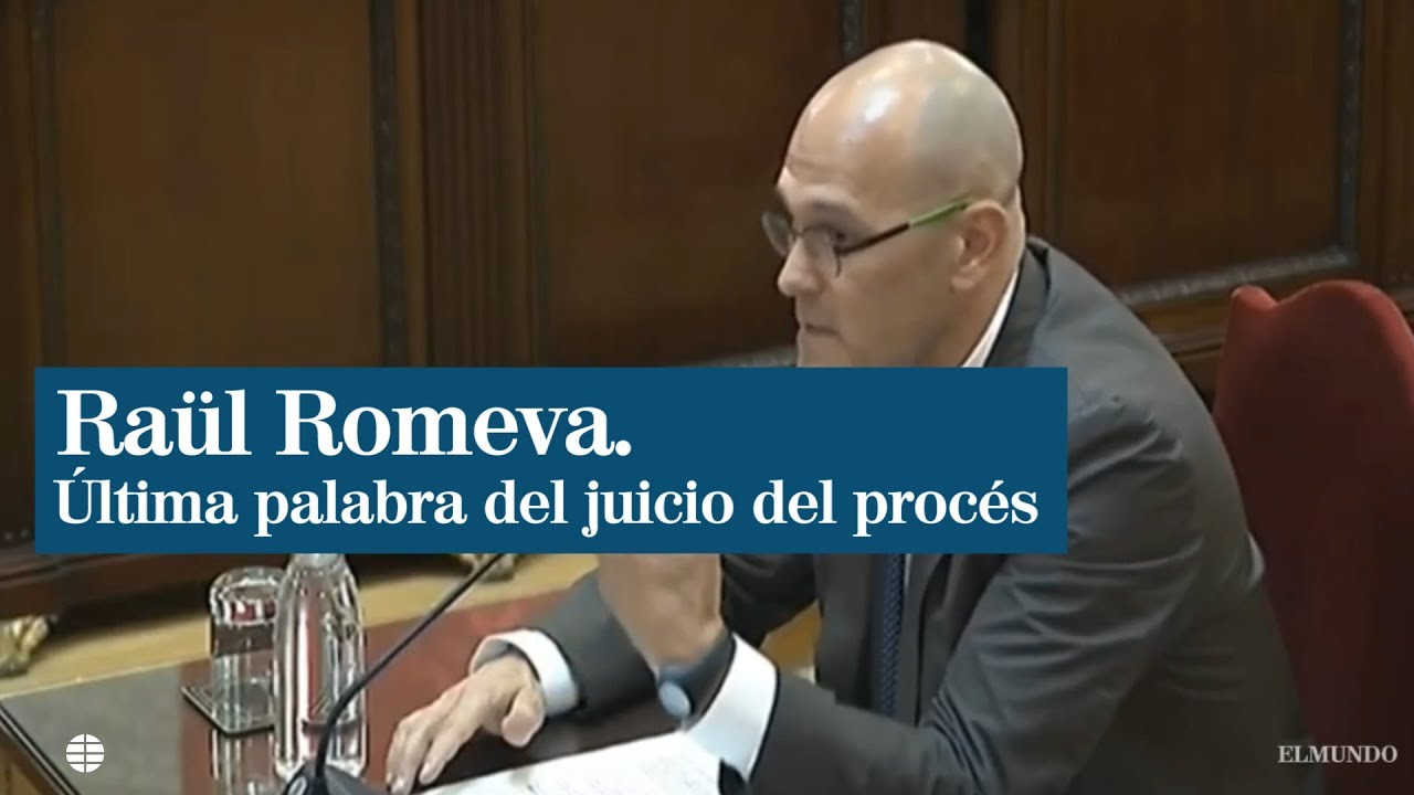 Raül Romeva: su última palabra en el juicio por el 1-O