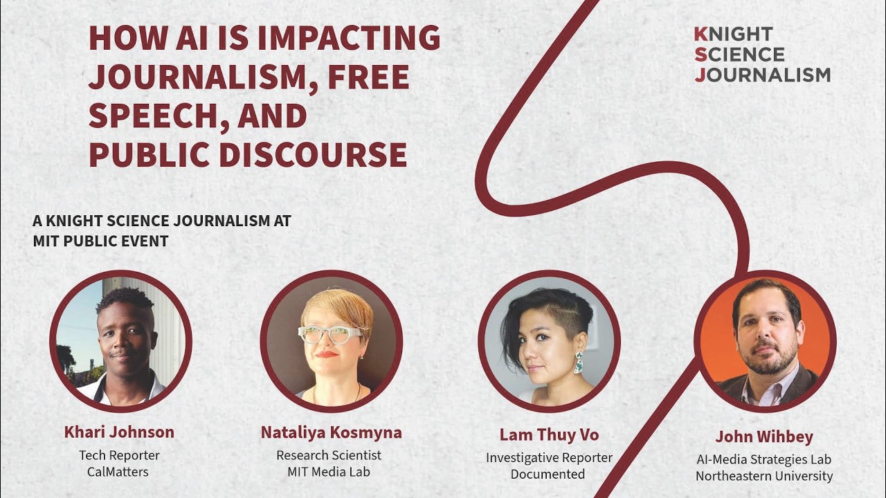 How AI is Impacting Journalism, Free Speech, and Public Discourse
