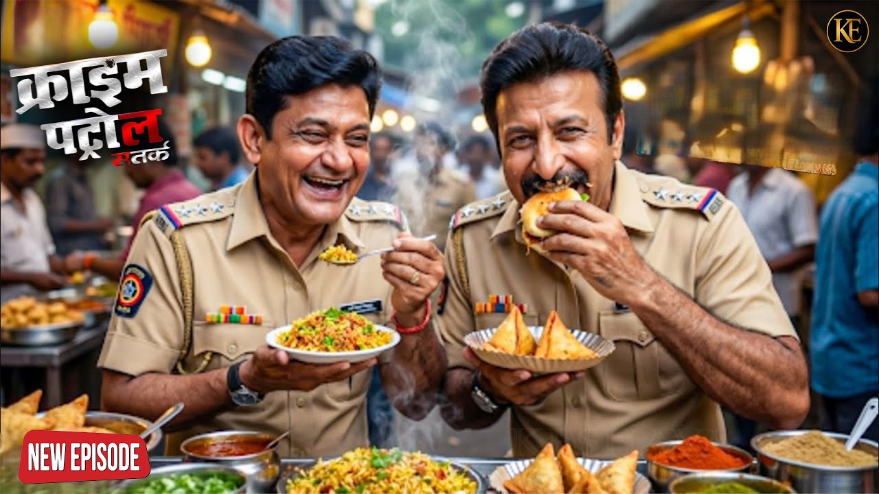 जब दोनों पुलिसवालों के बीच खाने की होड़ लग गई || Crime Patrol || New Episode