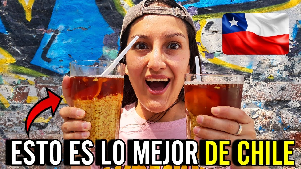 LA BEBIDA MÁS ICÓNICA DE CHILE 🇨🇱 Mote con huesillo ¡Tienes que probarlo! 🤤