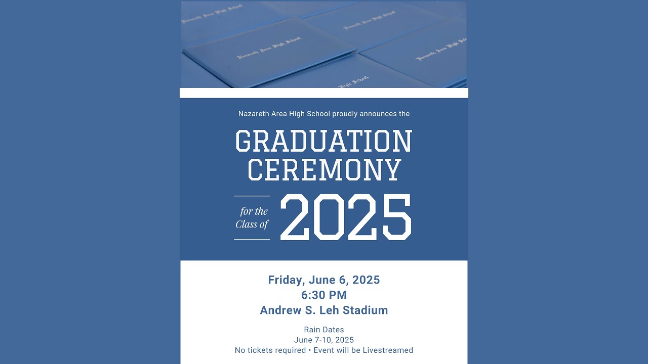 Nazareth Class of 2025 Commencement