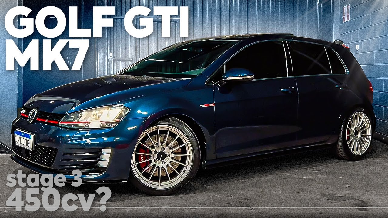 FOGUETE COM TUDO DO MELHOR!!🚀 GOLF GTI MK7 STAGE 3 COM 450cv! 