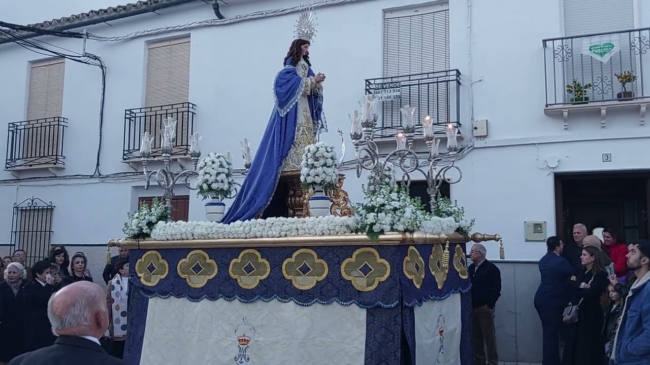 AM Gilena 2023. Procesión Purísima Concepción Gilena. Marcha Entrando en Jerusalén