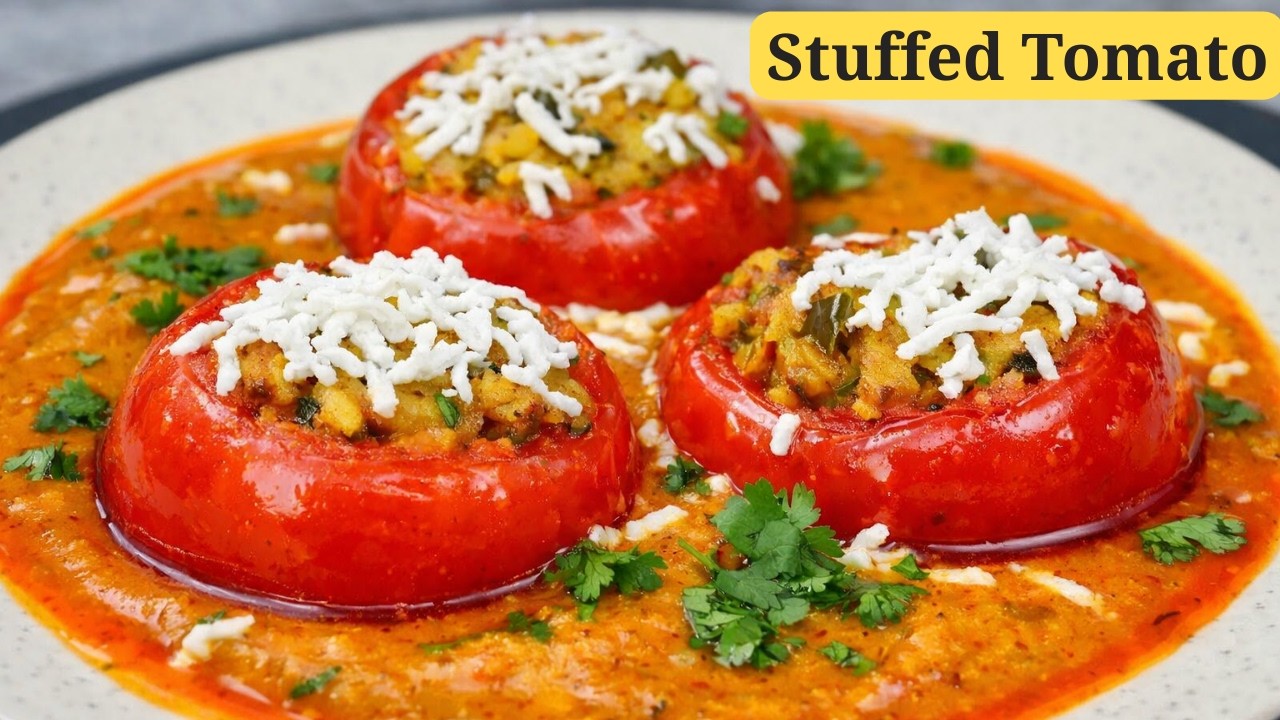Tomato Makhani Recipe | Bharwan Tamatar Ki Sabji