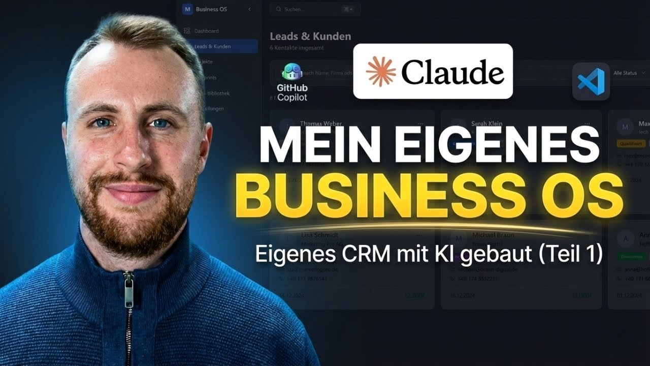 Warum baut das niemand?! 😱 (Eigenes Business OS mit KI) | Teil 1